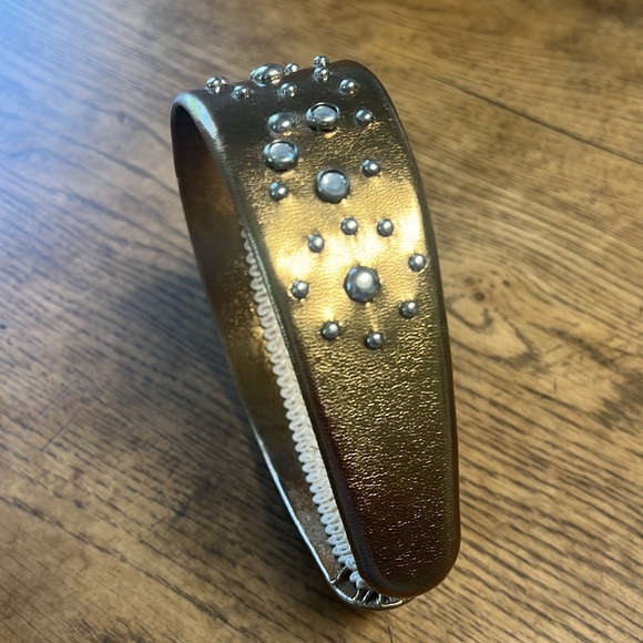 Metallic bronze wide headband. - Picture 4 of 4